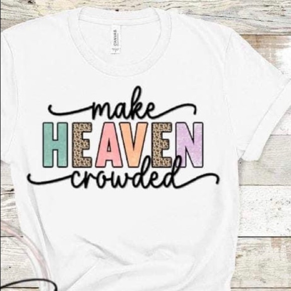 Super cute make heaven crowded tee - Picture 1 of 1